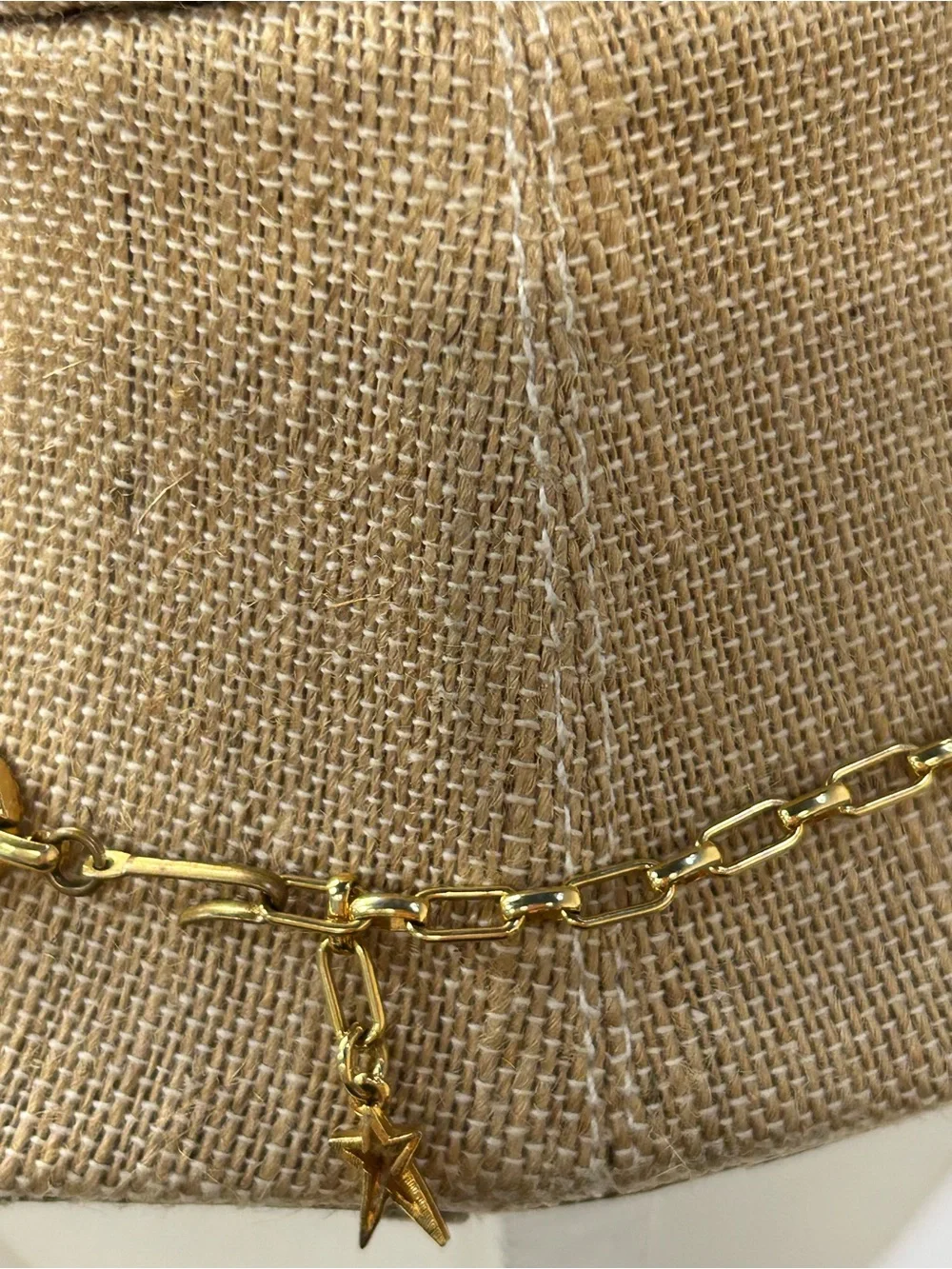 Vintage 1980’s runway Oscar De La Renta gold plated necklace